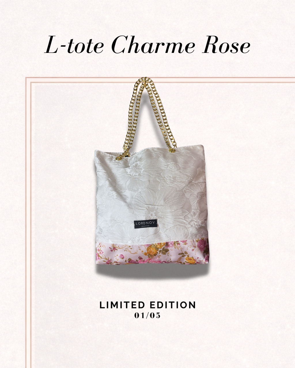 L-tote Charme Rose