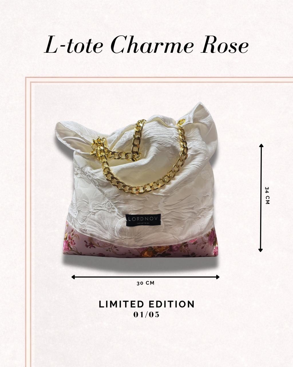 L-tote Charme Rose
