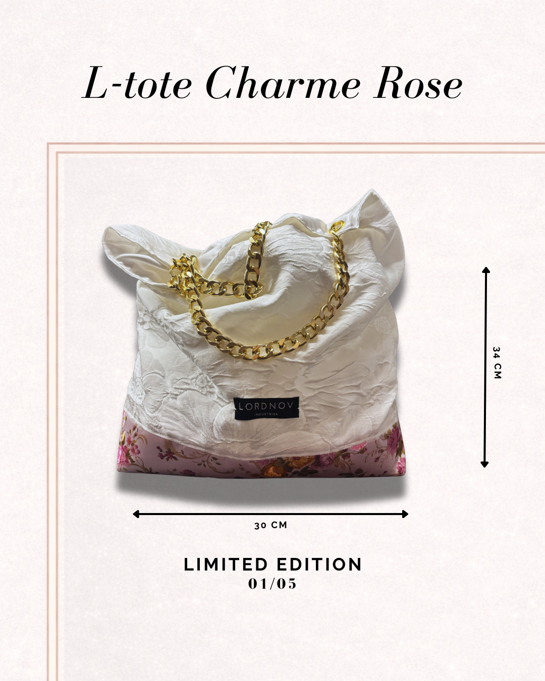 L-tote Charme Rose