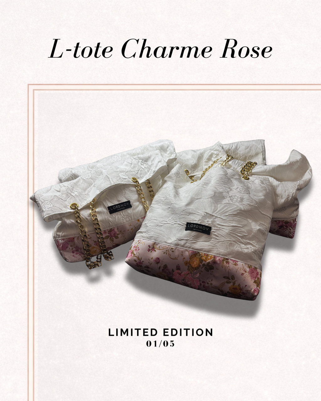 L-tote Charme Rose