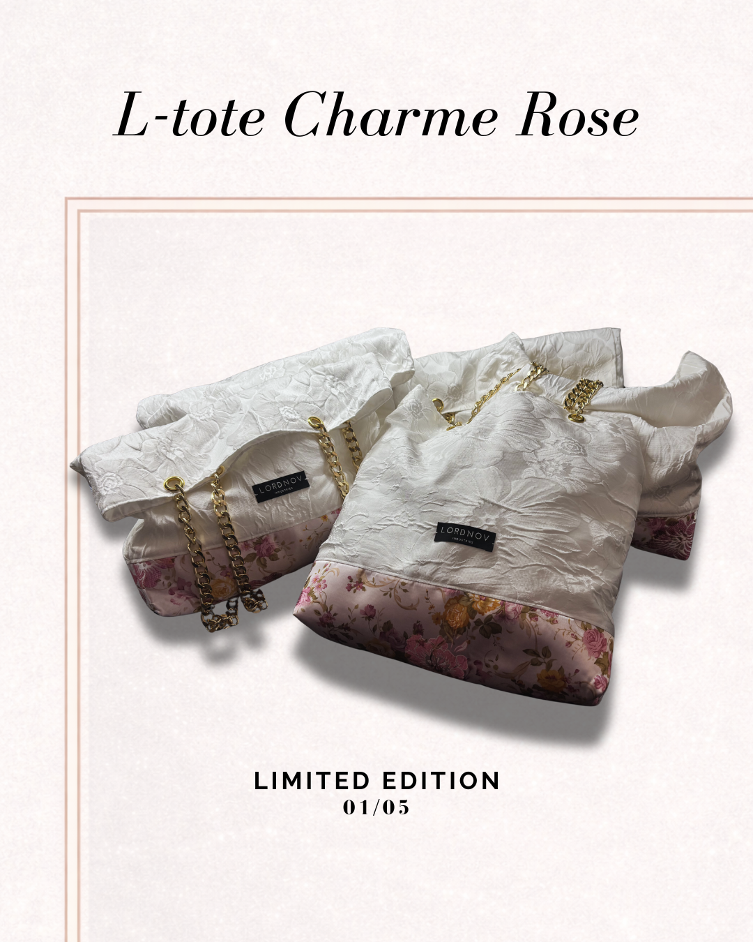 L-tote Charme Rose
